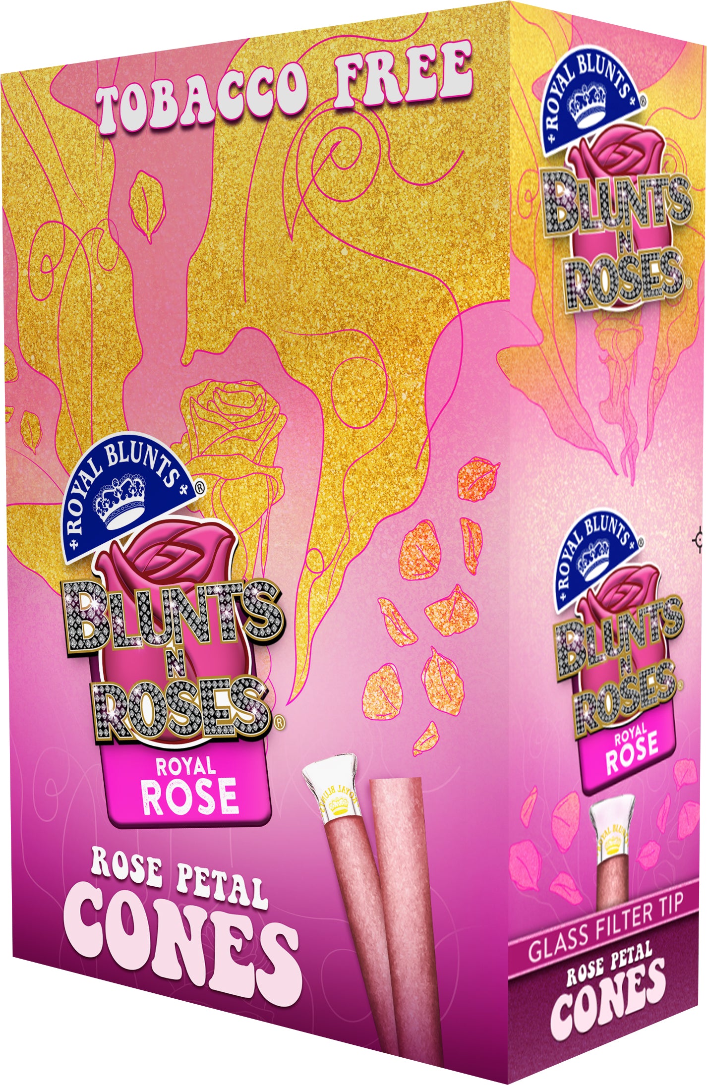 Blunts N Roses Cones Royal Rose