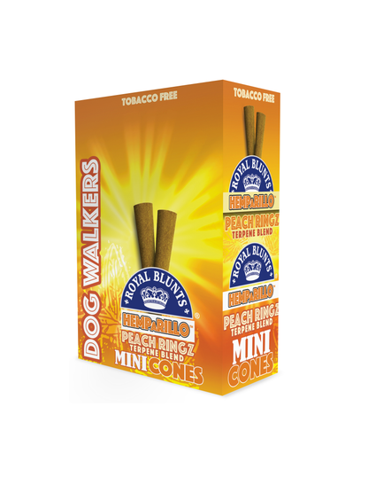 Hemparillo Peach Ringz Mini Cones