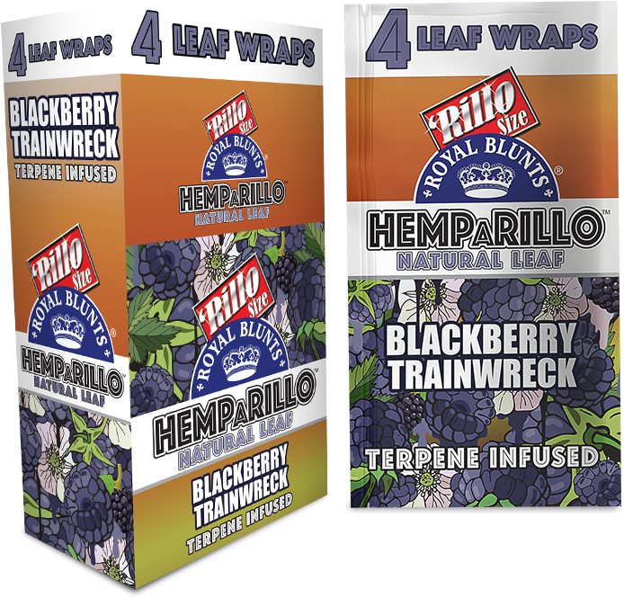 Hemparillo Natural Leaf - Blackberry Trainwreck